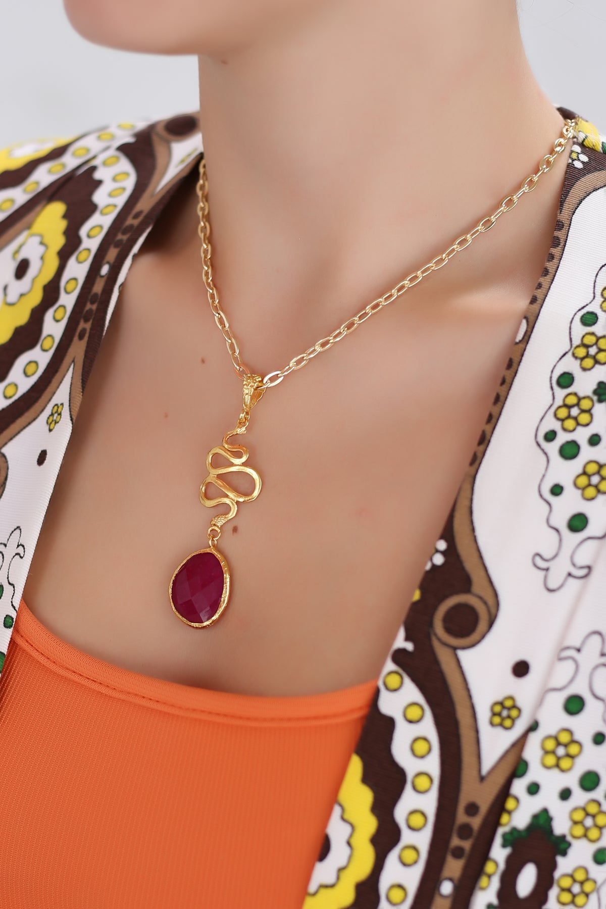 Agate & Mix Stone Collier