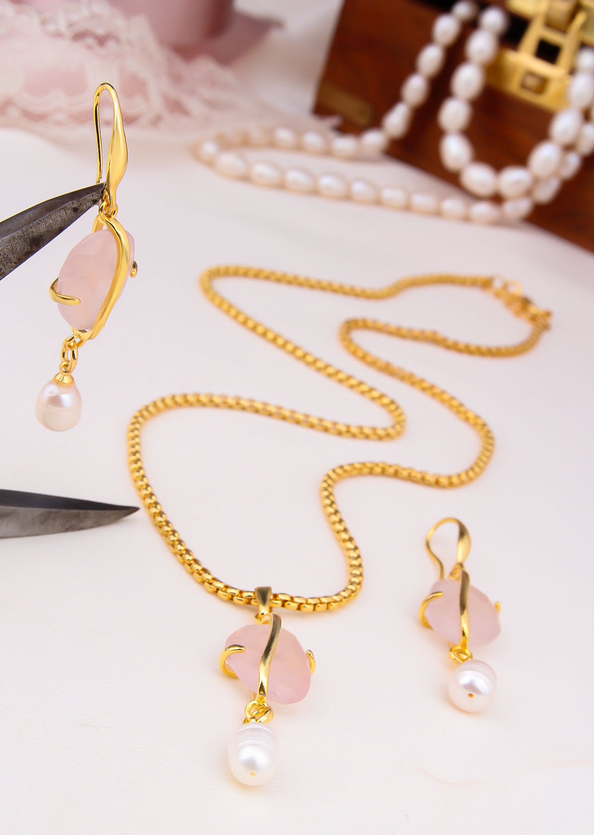 Pink Quartz Set