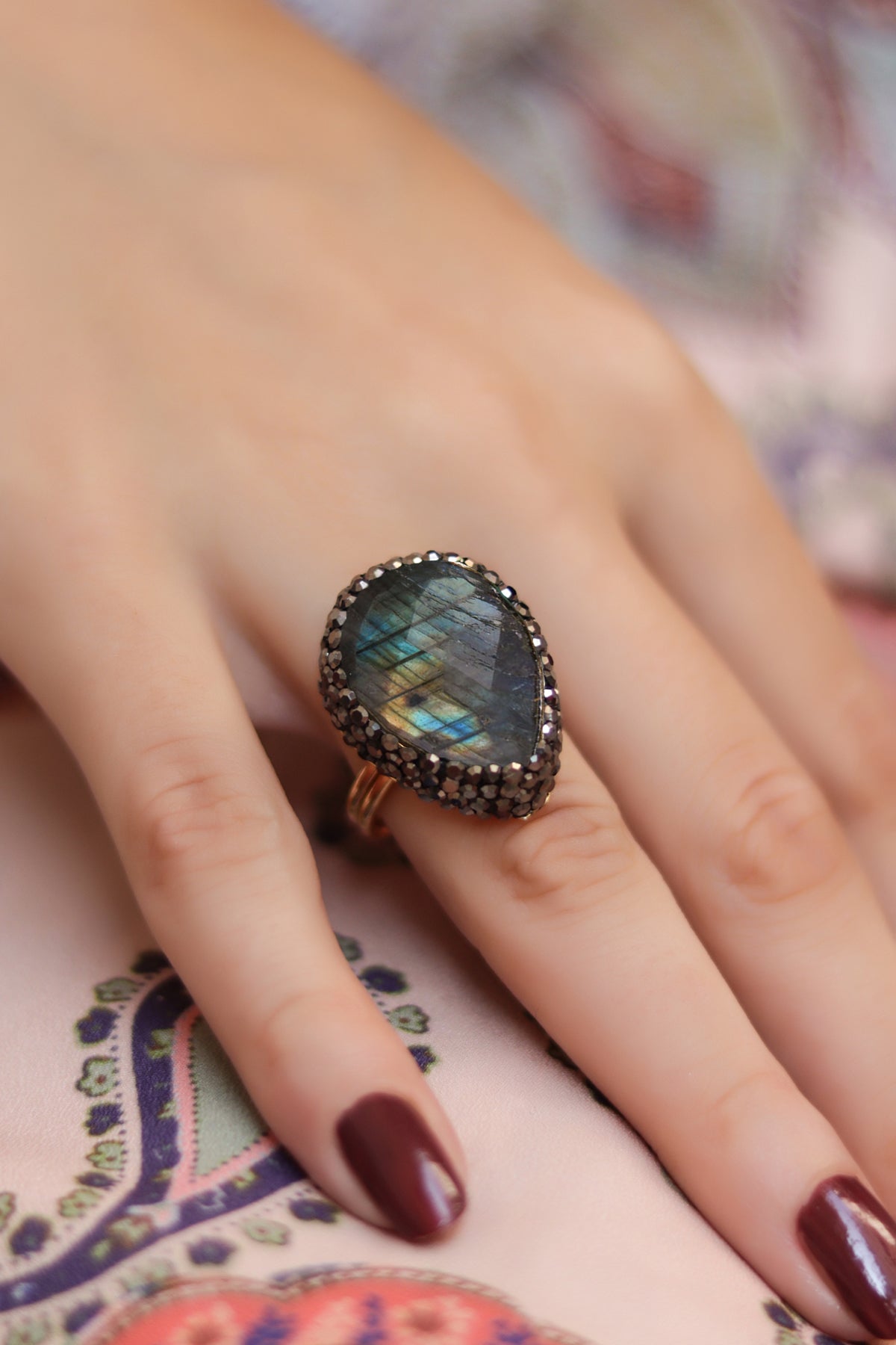 Labradorite  Bague