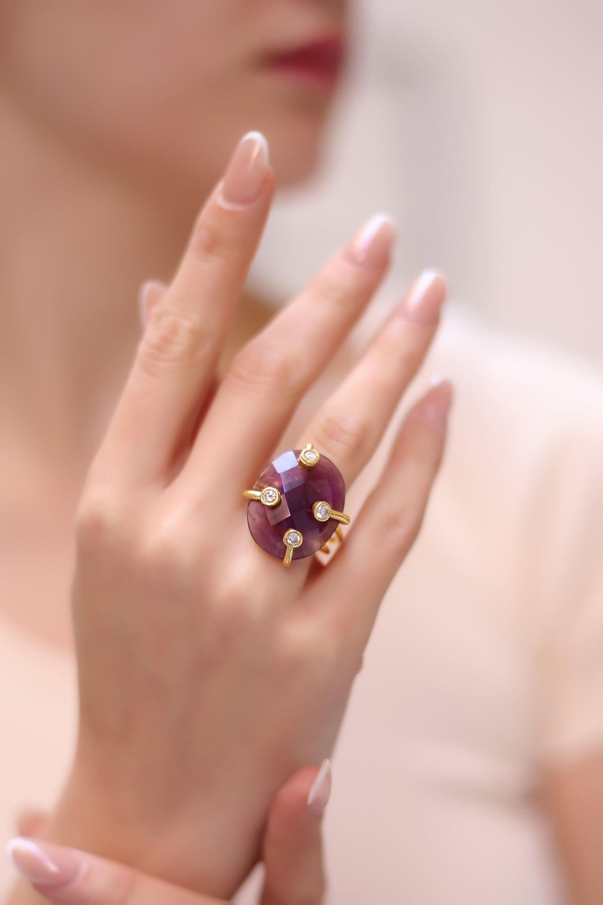 Amethyst Bague