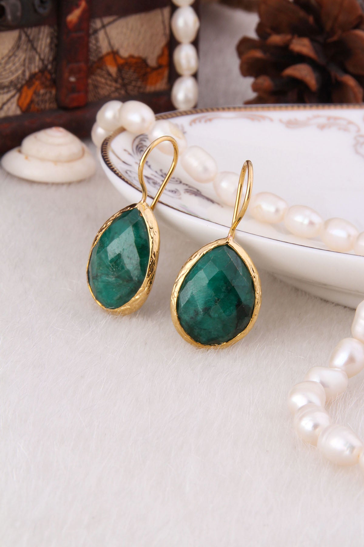 Agate Earring