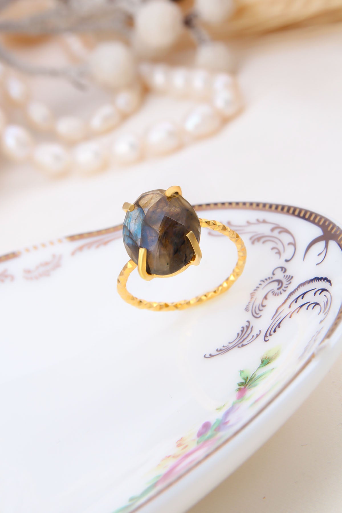 Labradorite Ring