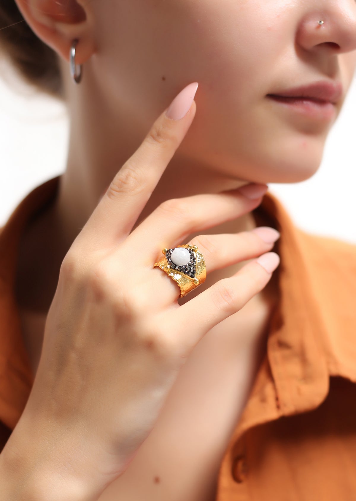 Moonstone Ring