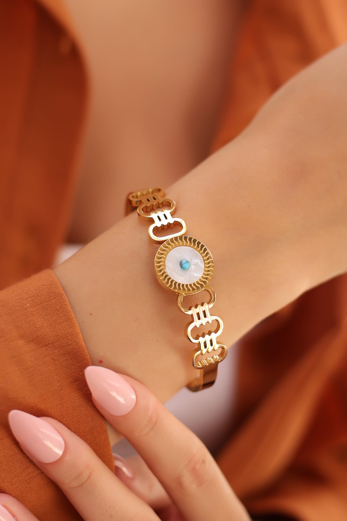 Bracelet Turquosie et Nacre