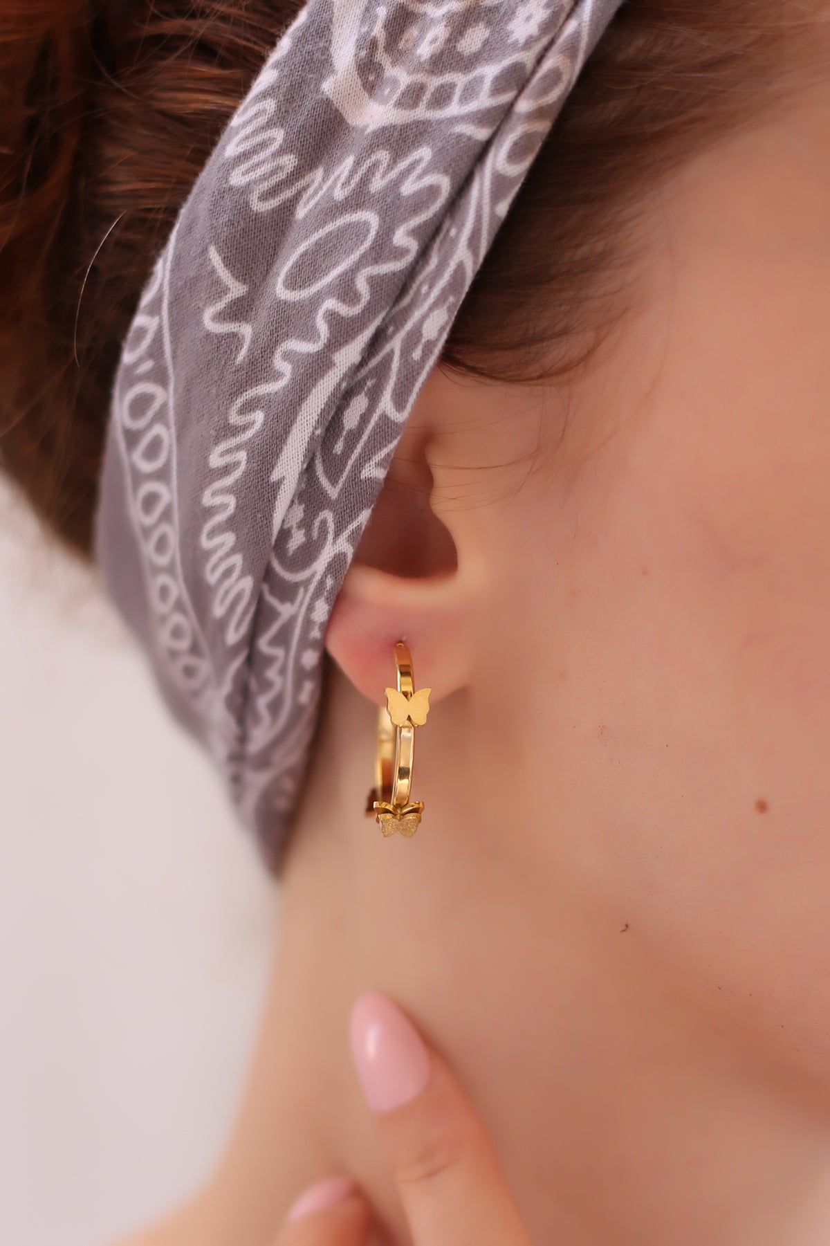 Boucles D'oreilles Acier