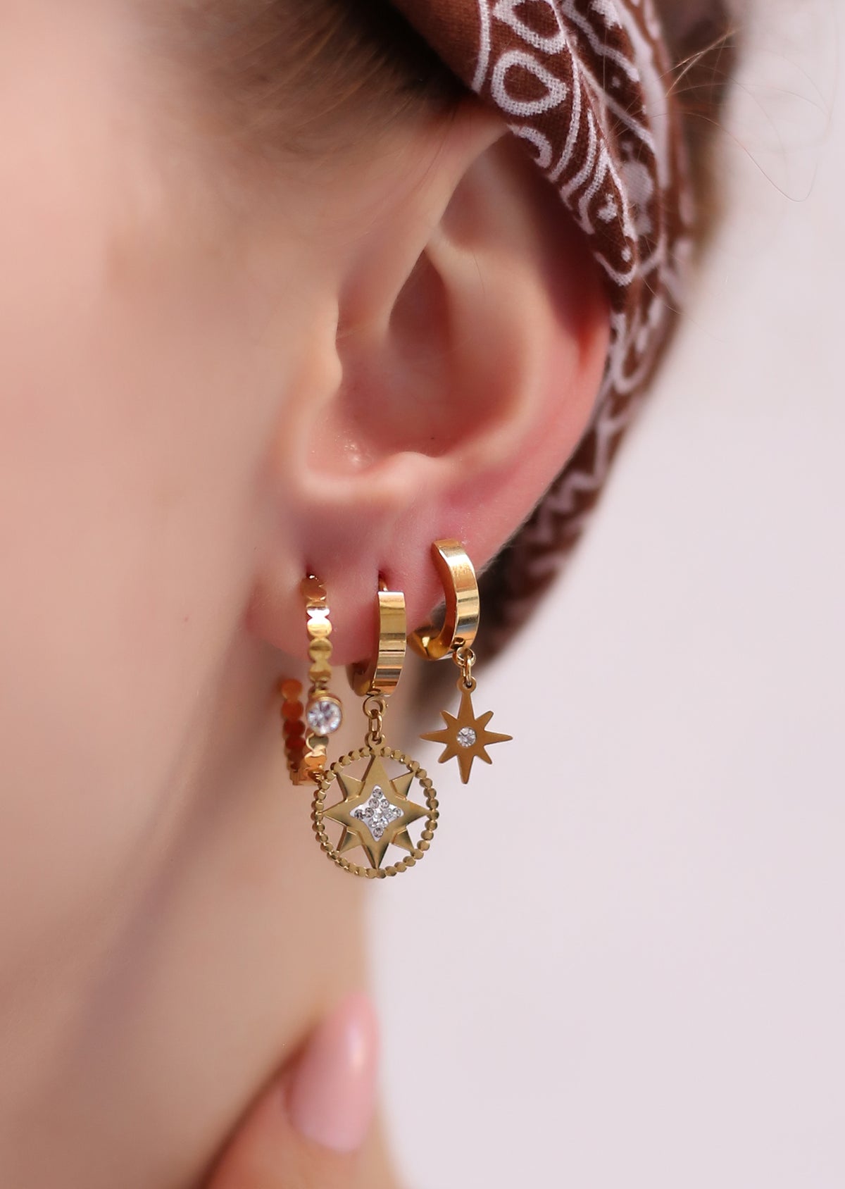 Boucles D'oreilles Zircon