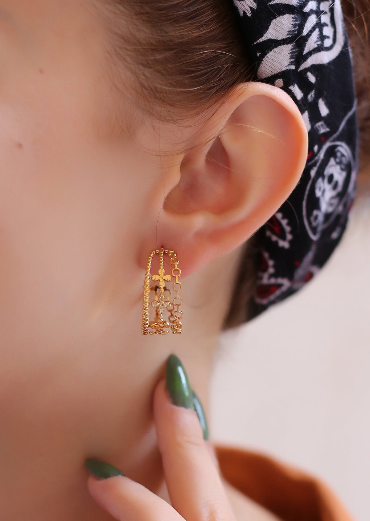 Steel Earrings