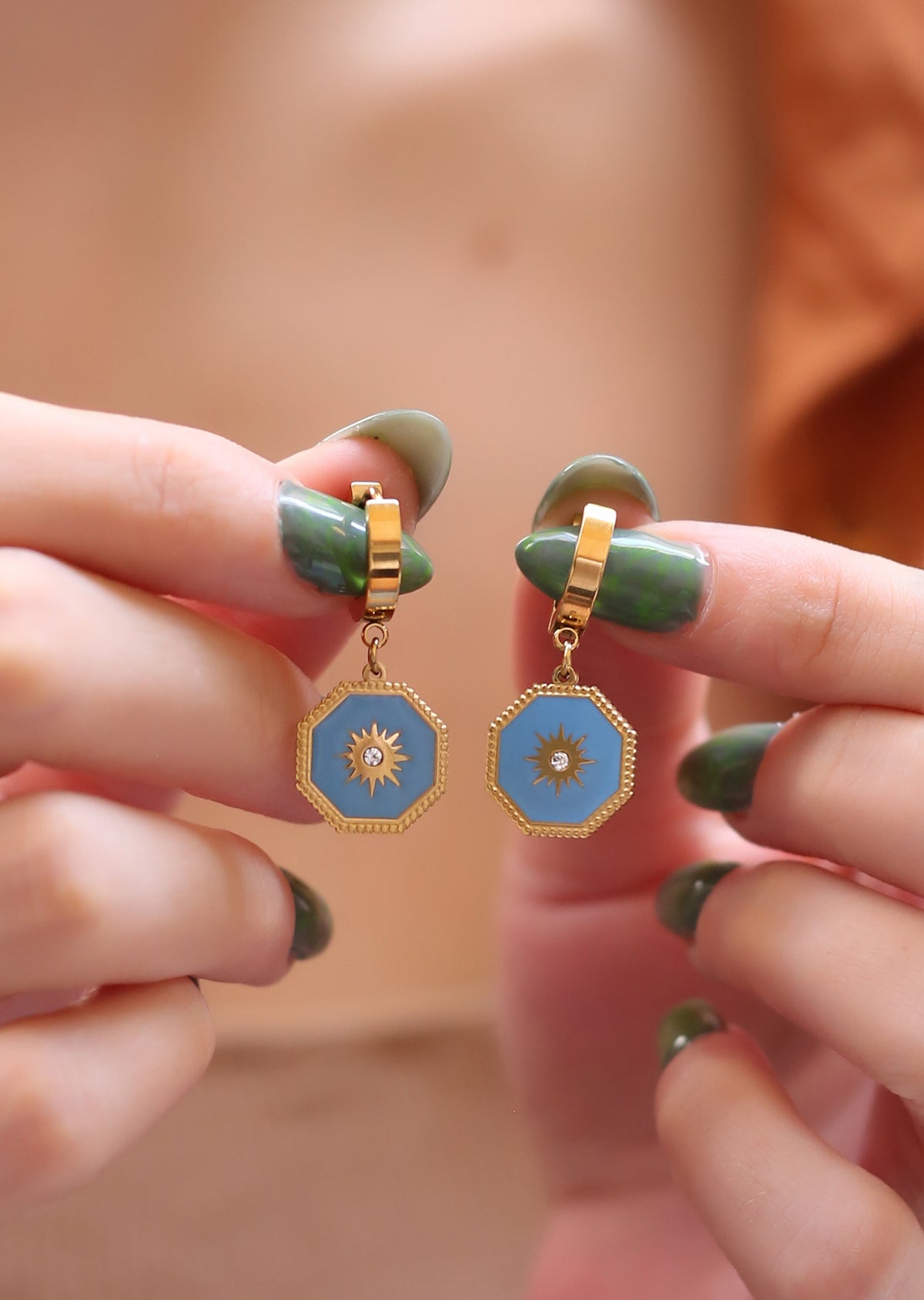 Boucles D'oreilles Zircon