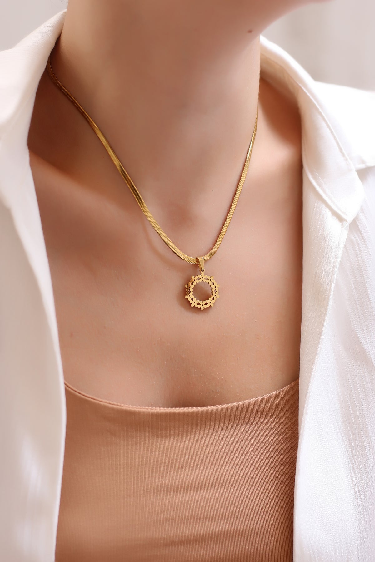 Stainless steel necklace